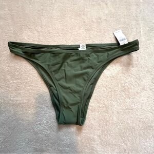 Aerie Olive Green Bikini Bottom Cheeky